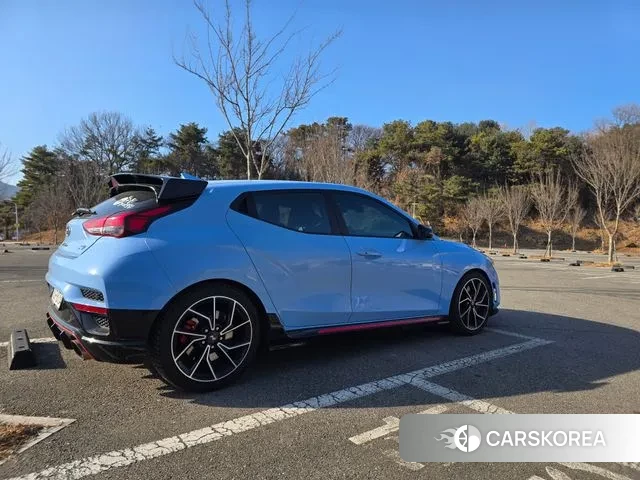 Hyundai Veloster (JS) 2022 Синий из Кореи, фото 2