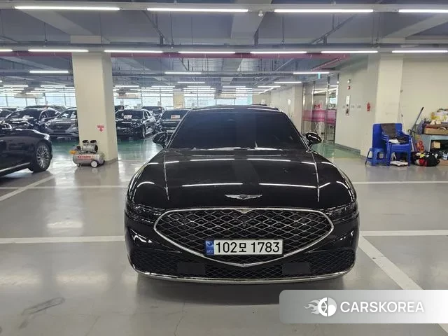 Genesis G90 (RS4) 2022 Черный из Кореи, фото 2