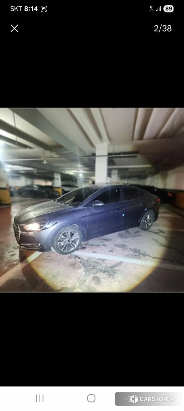 Hyundai Avante AD id 3861800 из Кореи 10