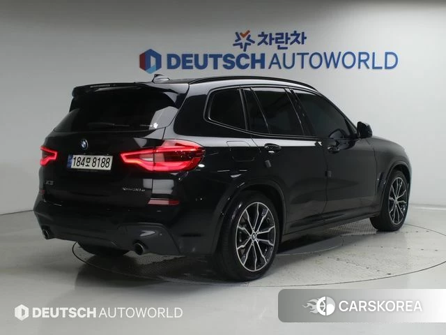 BMW X3 (G01) 2021 Черный из Кореи, фото 2