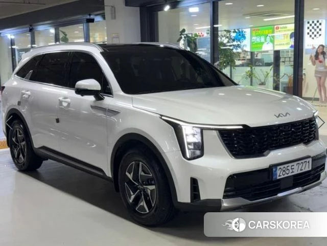 Kia The New Sorento 4th Generation 2023 Белый из Кореи, фото 2