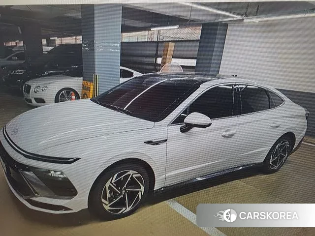 Hyundai Sonata D Edge Hybrid (DN8) 2024 Белый из Кореи, фото 2