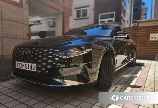 Hyundai The New Grandeur IG 2020 Черный из Кореи, фото 6