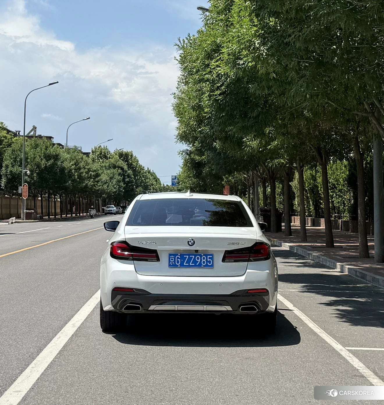 BMW 5 series 2021 Белый из Китая, фото 2