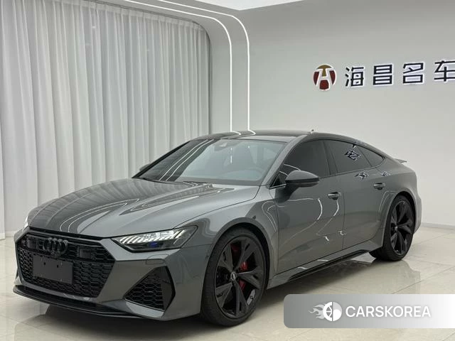 Audi RS 7 2021 Темно-серый из Китая, фото 2