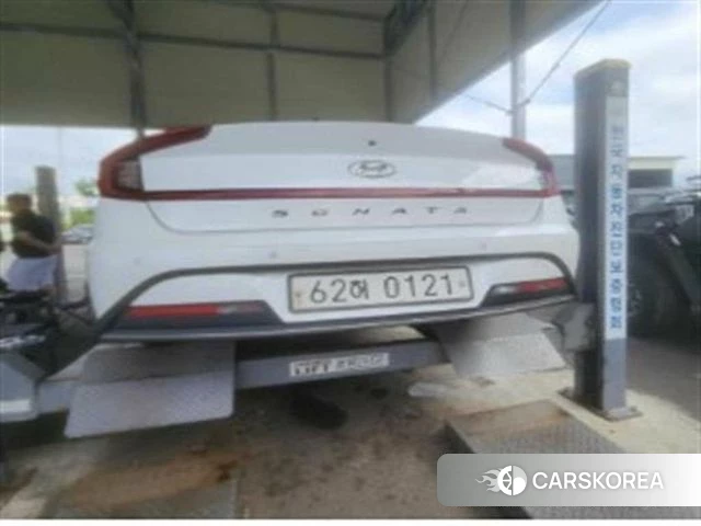 Hyundai Sonata (DN8) 2019 Белый из Кореи, фото 2
