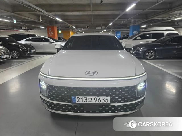 Hyundai Grandeur Hybrid (GN7) 2023 Белый из Кореи, фото 2