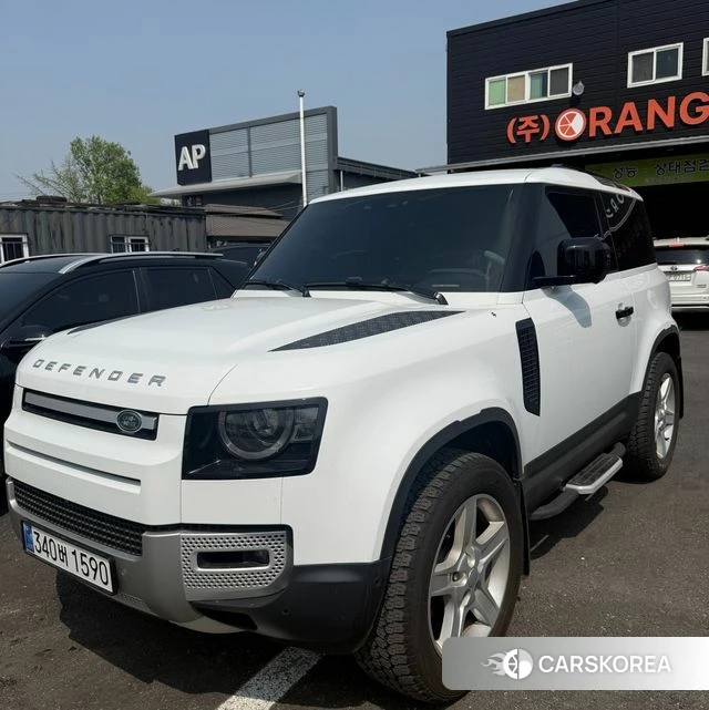 Land Rover Defender (L663) 2021 Белый из Кореи, фото 2