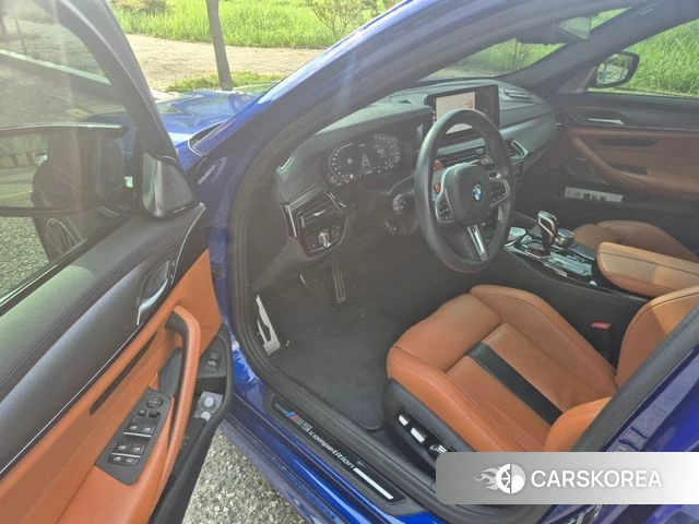 BMW M5 (F90) 2021 Синий из Кореи, фото 2