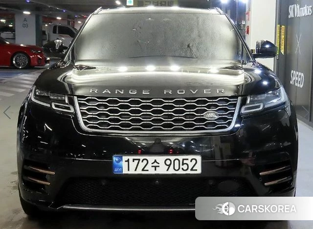 Land Rover Range Rover Velar 2021 Черный из Кореи, фото 2