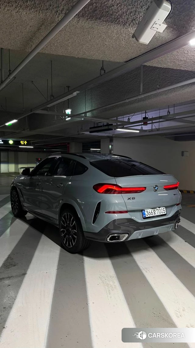 BMW X6 (G06) 2026 Небесно-голубой из Кореи, фото 4