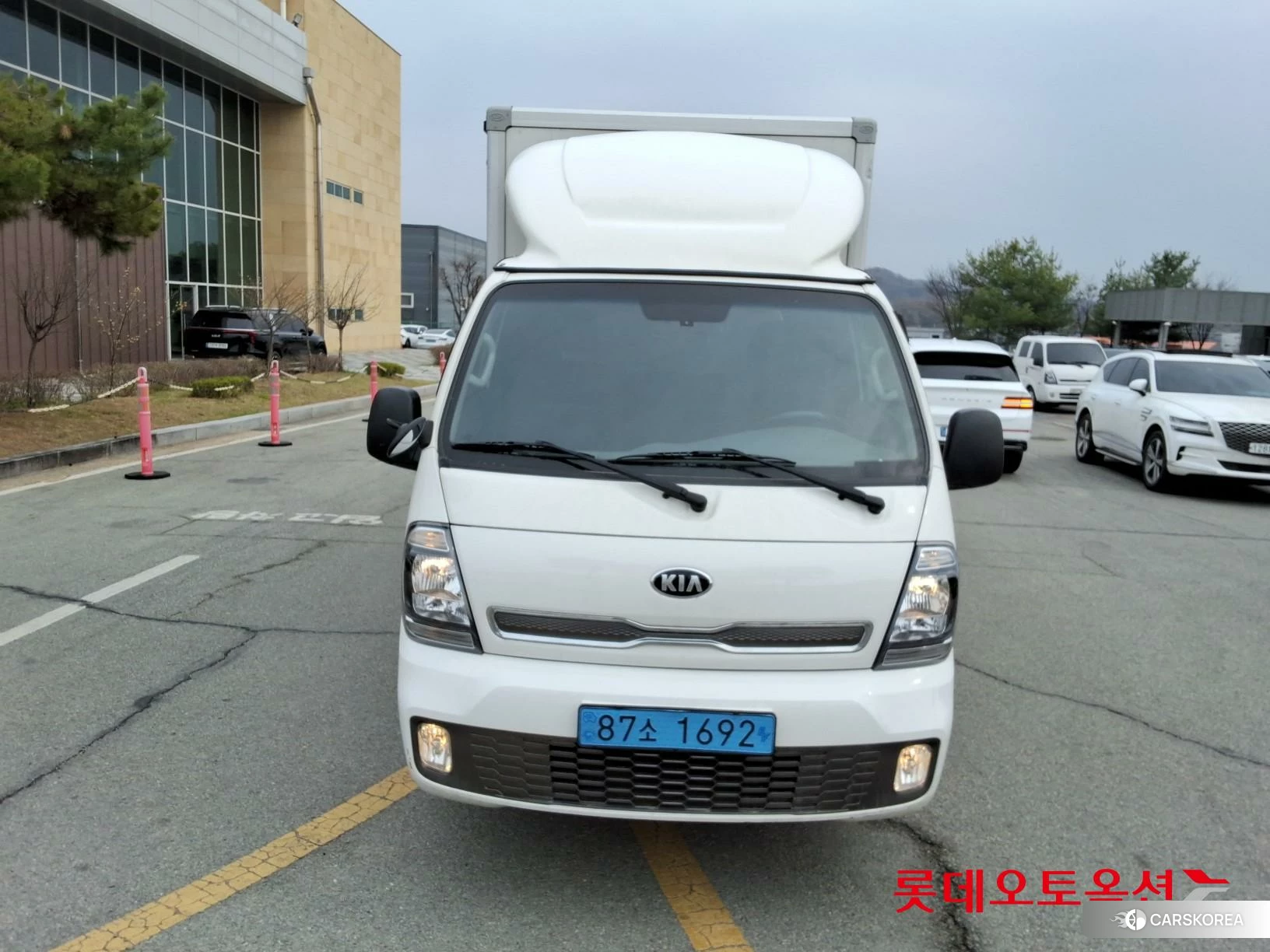 Kia Bongo Ⅲ EV Plus Built-in Car 2021 Белый из Кореи, фото 2