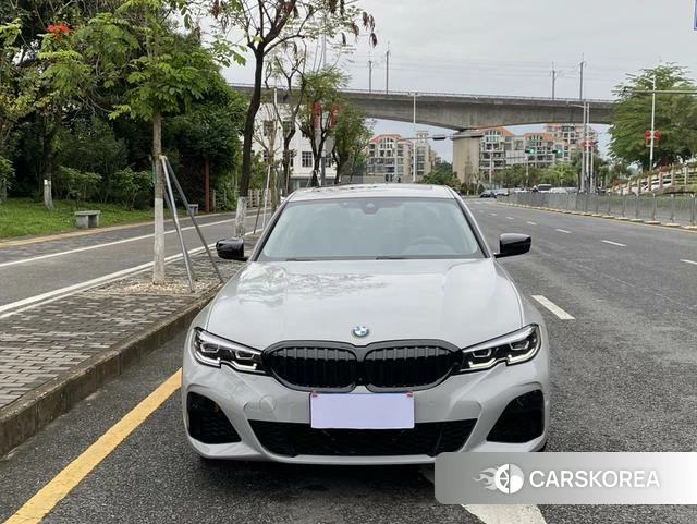 BMW 3 series 2021 Серебристо-серый из Китая, фото 2