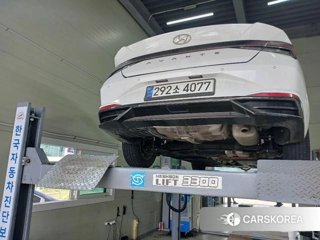 Hyundai Avante (CN7) 2020 Белый из Кореи, фото 2