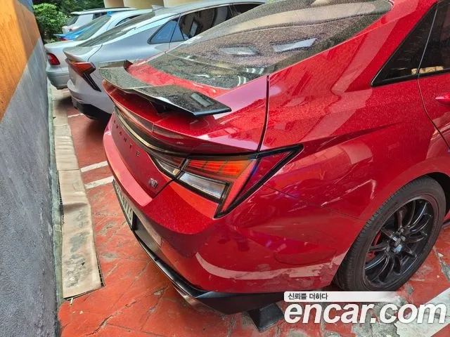 Hyundai Avante (CN7) 2022 Красный из Кореи, фото 2