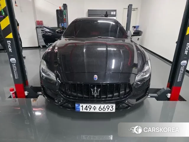 Maserati Quattroporte 2021 Черный из Кореи, фото 6