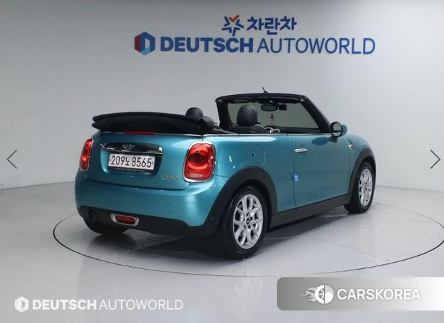 Mini Cooper Convertible id 4483282 из Кореи 12