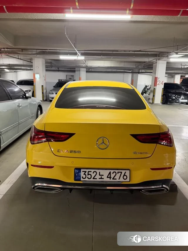 Mercedes-Benz CLA-Class C118 2023 Желтый из Кореи, фото 2