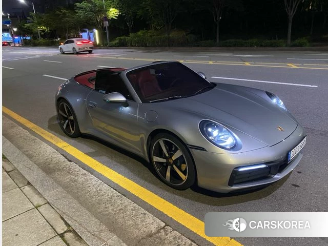 Porsche 911(992) 2022 Серебряный из Кореи, фото 2