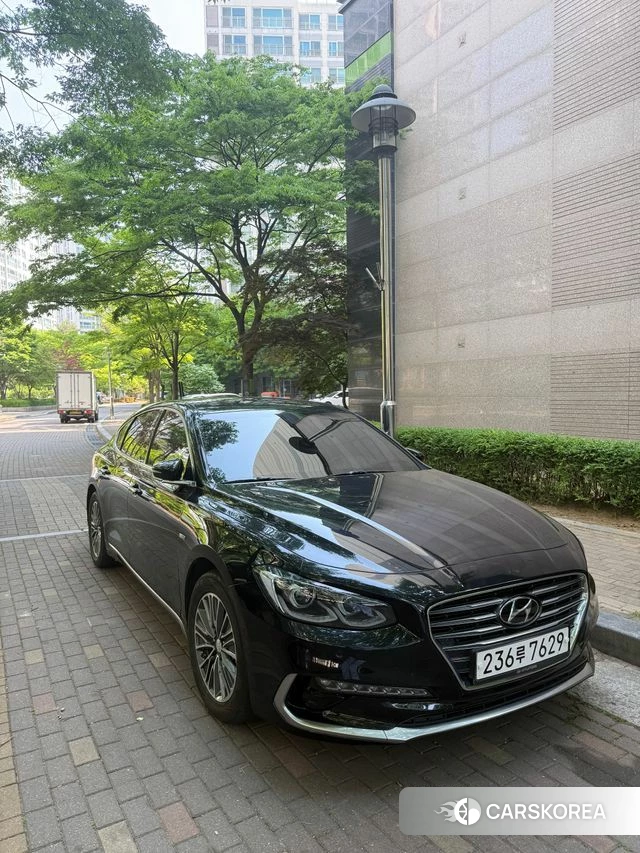 Hyundai Grandeur IG Hybrid 2018 Черный из Кореи, фото 2
