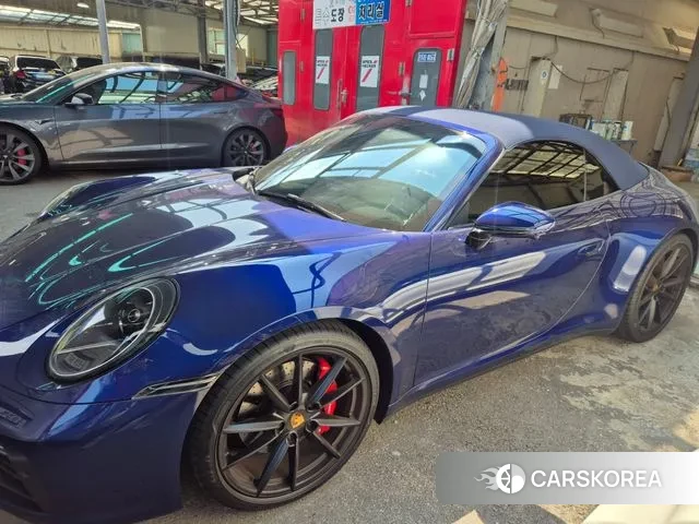 Porsche 911(992) 2023 Синий из Кореи, фото 5