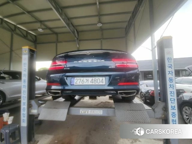 Genesis G80 (RG3) 2021 Синий из Кореи, фото 2