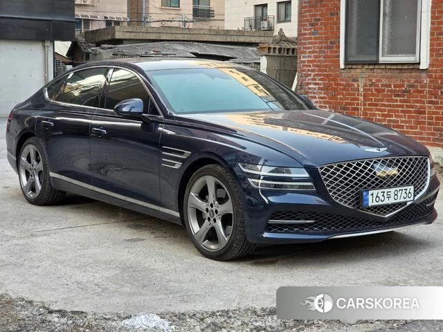 Genesis G80 (RG3) 2020 Синий из Кореи, фото 5