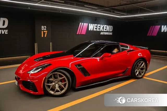 Chevrolet Corvette 2019 Красный из Кореи, фото 6