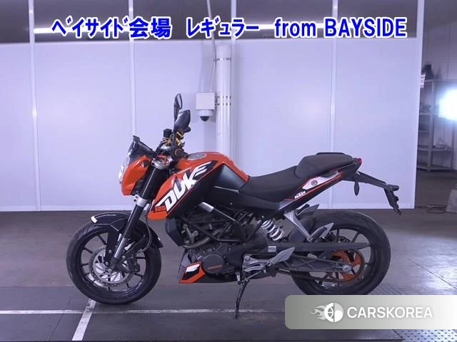 Проданный KTM 125 EXC 2012 из Японии