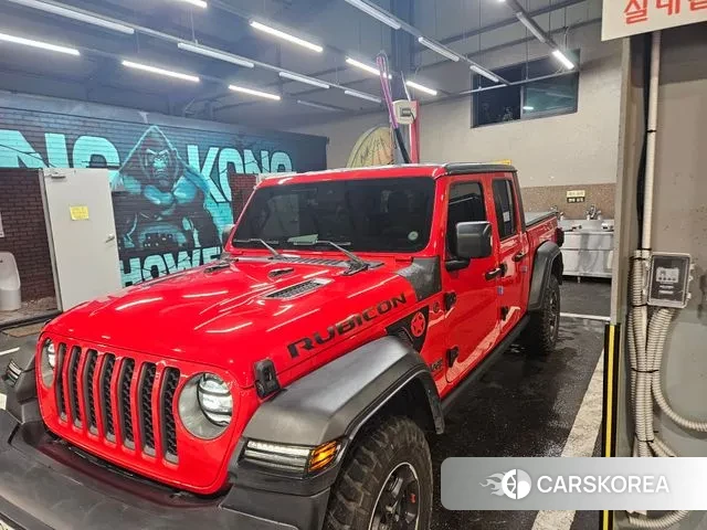 Jeep Gladiator (JT) 2021 Красный из Кореи, фото 2