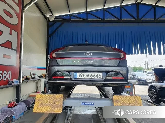 Hyundai Sonata (DN8) 2021 Серый из Кореи, фото 2