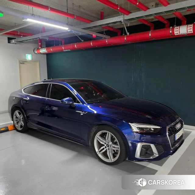 Audi A5 (F5) 2021 Синий из Кореи, фото 2