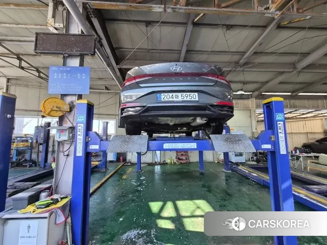 Hyundai Avante (CN7) 2021 Серый из Кореи, фото 2