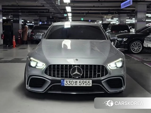 Mercedes-Benz AMG GT 2021 Серебристо-серый из Кореи, фото 2