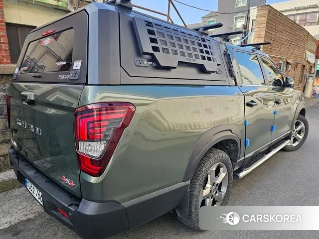 Ssangyong The New Rexton Sports Cannes 2023 Светло-зеленый из Кореи, фото 2