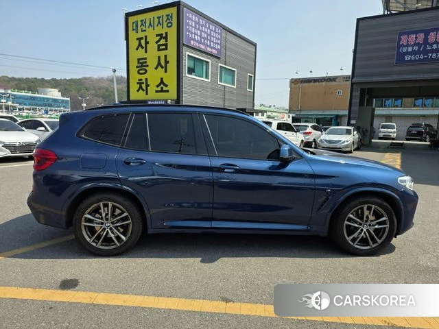 BMW X3 (G01) 2020 Синий из Кореи, фото 2