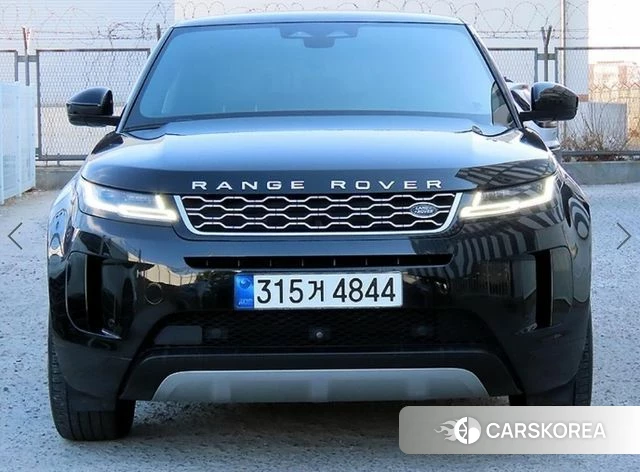 Land Rover Range Rover Evoque 2nd Generation 2021 Черный из Кореи, фото 2