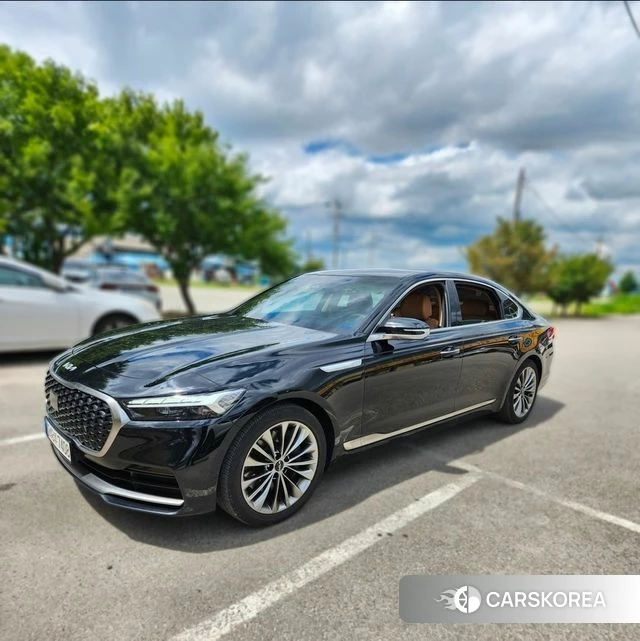 Kia The New K9 2nd generation 2022 Черный из Кореи, фото 2