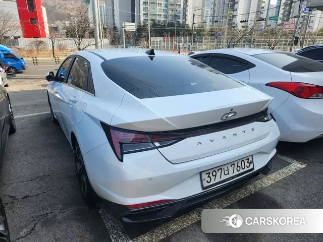 Hyundai Avante (CN7) 2020 Белый из Кореи, фото 5