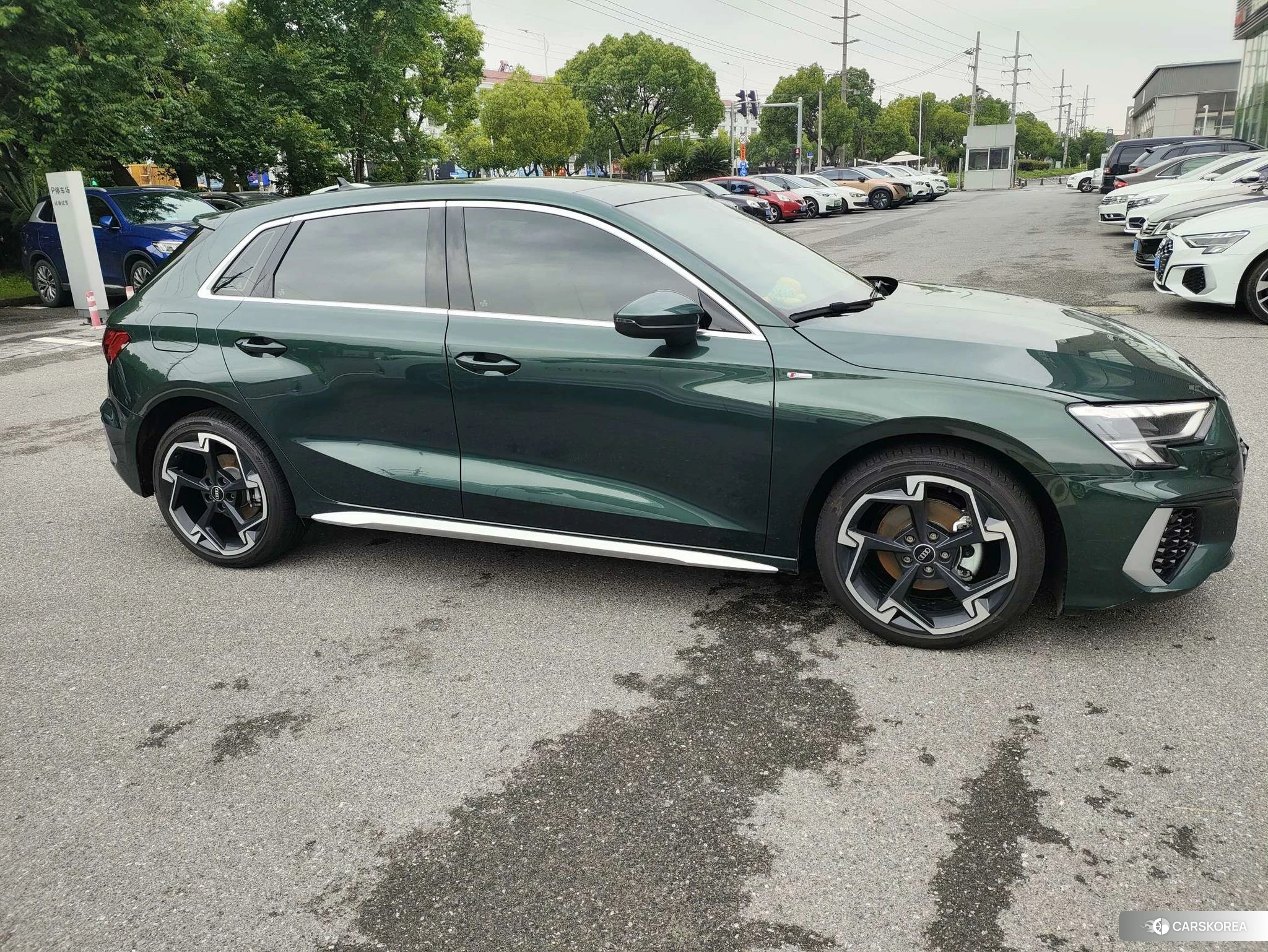 Audi A3 2023 Зеленый из Китая, фото 4
