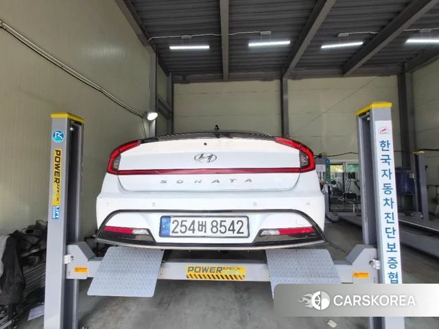Hyundai Sonata Hybrid (DN8) 2020 Белый из Кореи, фото 2