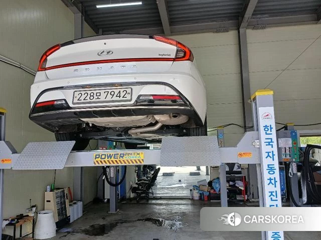 Hyundai Sonata Hybrid (DN8) 2020 Белый из Кореи, фото 2