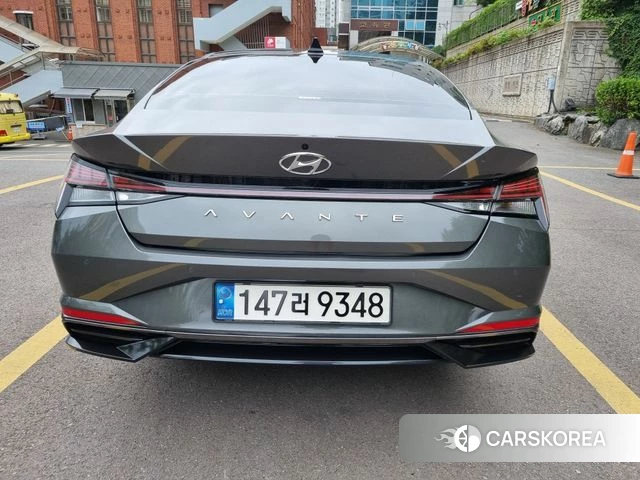 Hyundai Avante (CN7) 2022 Серый из Кореи, фото 2