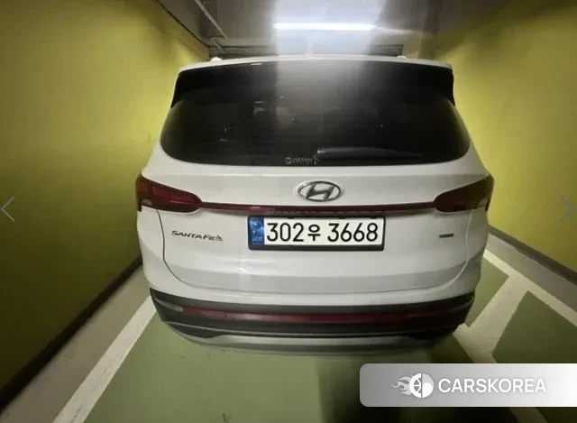 Hyundai The New Santa Fe 2022 Белый из Кореи, фото 5