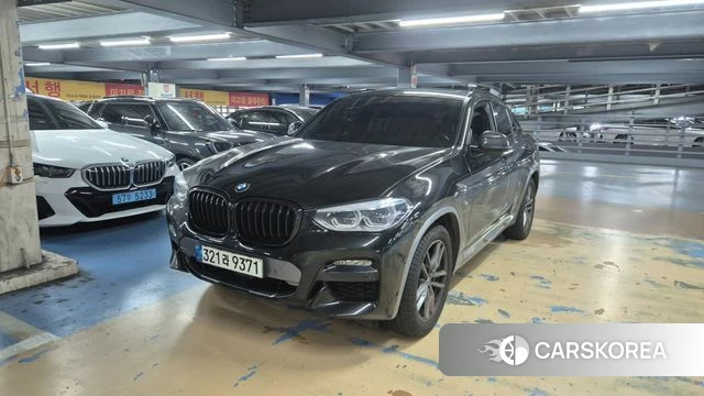 BMW X4 (G02) 2021 Черный из Кореи, фото 3
