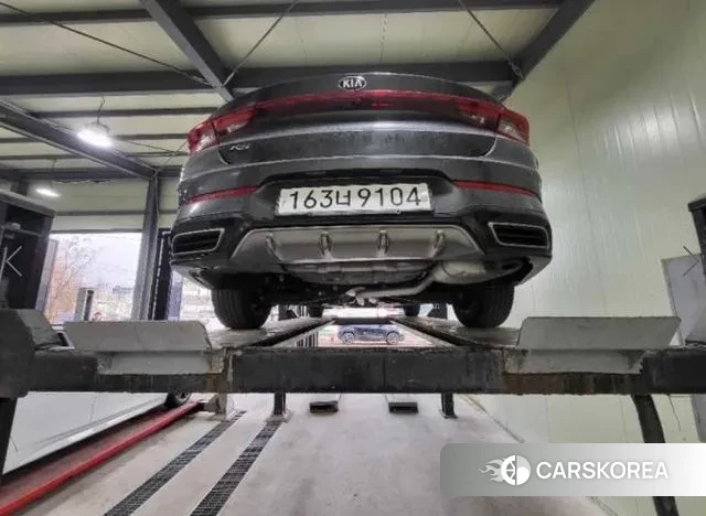 Kia K5 3rd generation 2021 Серый из Кореи, фото 2