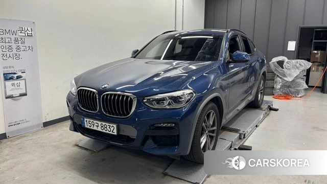 BMW X4 (G02) 2021 Синий из Кореи, фото 2