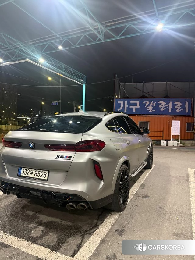BMW X6M (G06) 2021 Серый из Кореи, фото 2