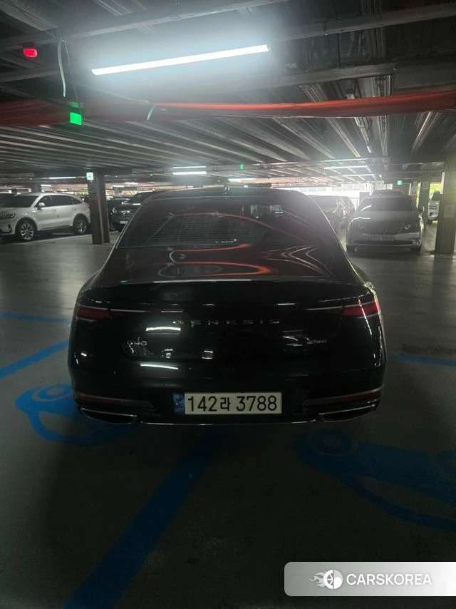 Genesis G90 (RS4) 2023 Черный из Кореи, фото 2