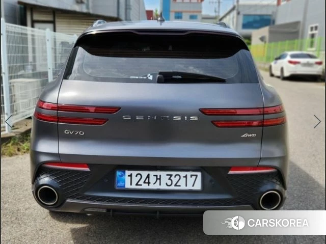 Genesis GV70 2021 Серый из Кореи, фото 3
